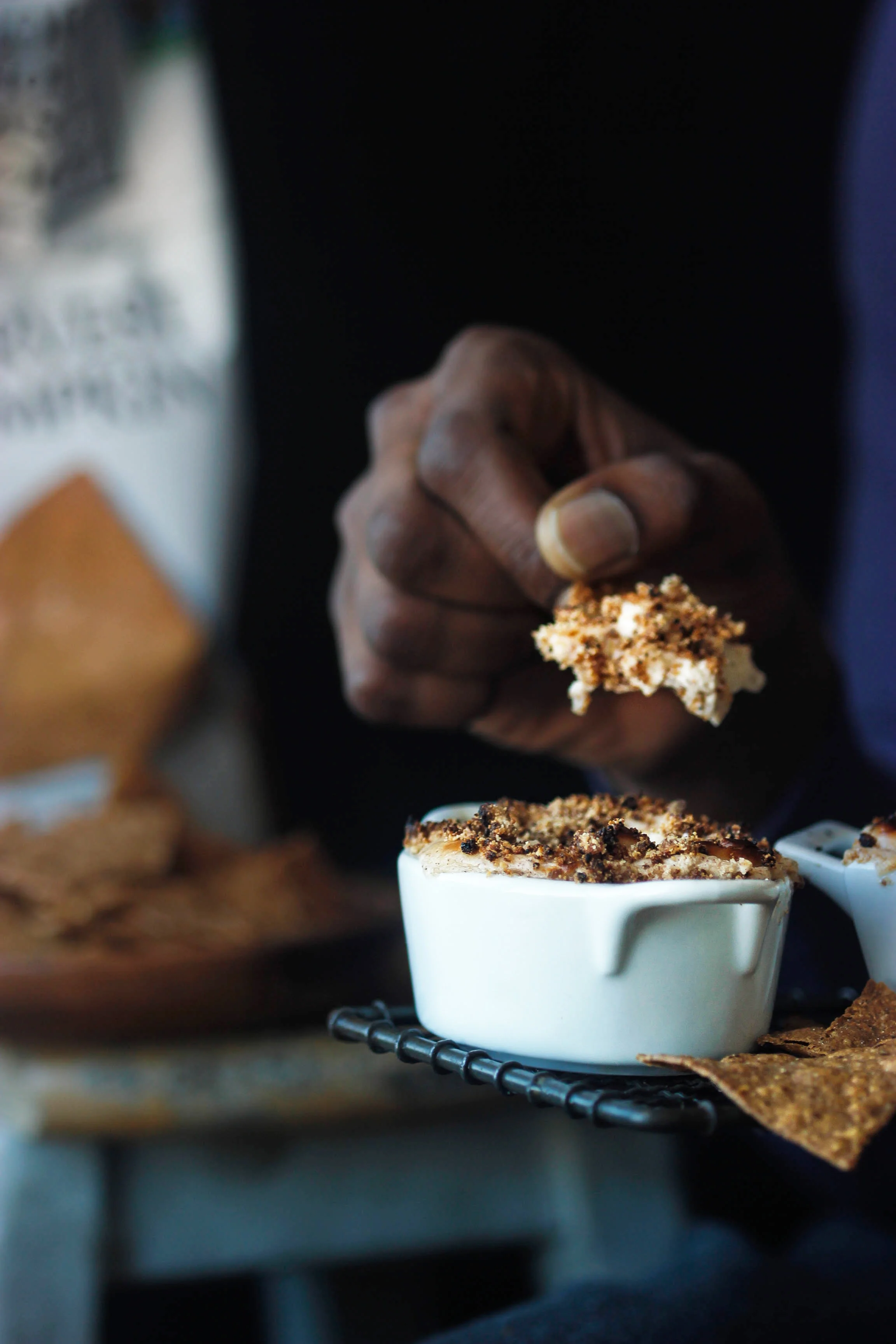 Baked Cinnamon Cream Cheese Dip