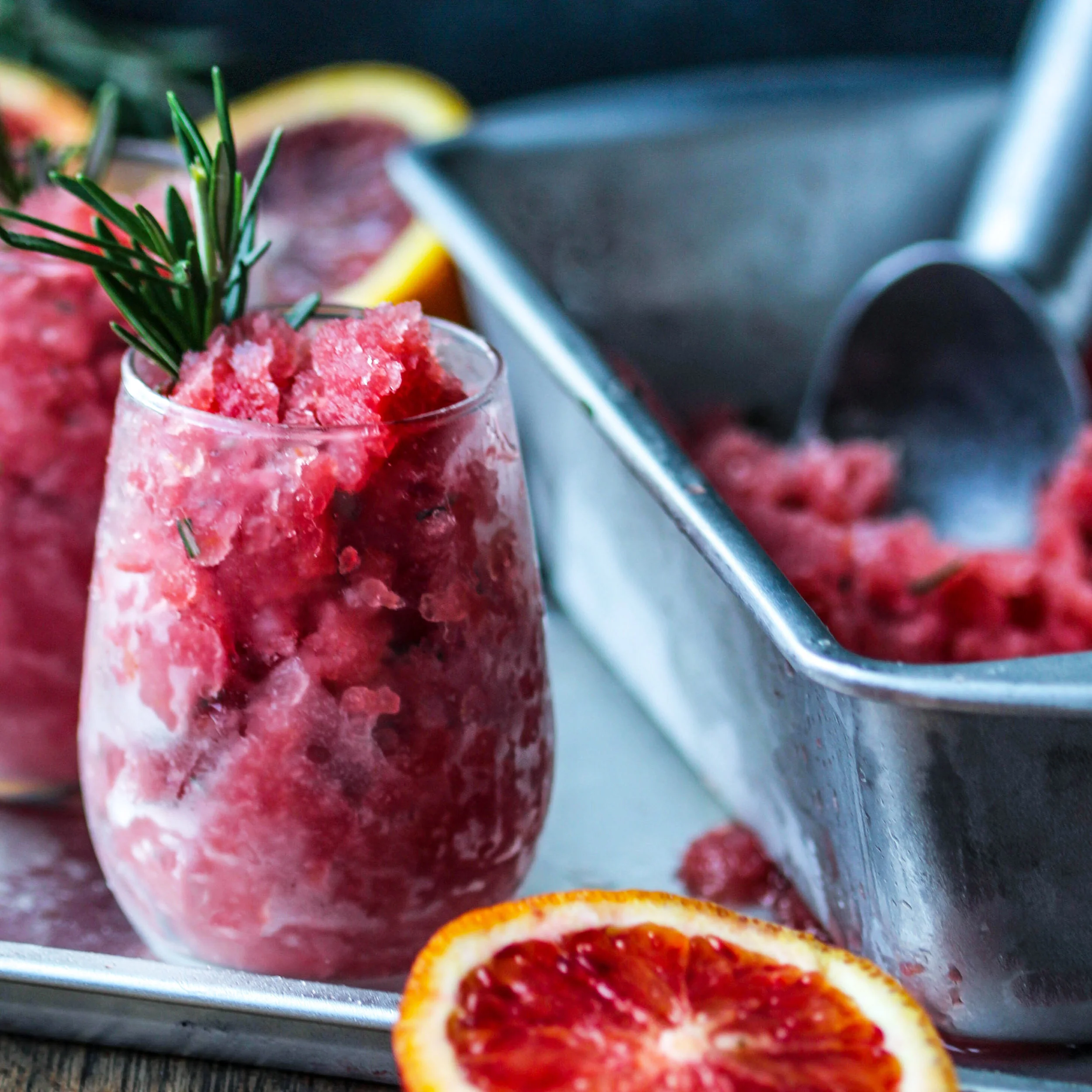 Blood And Honey Granita