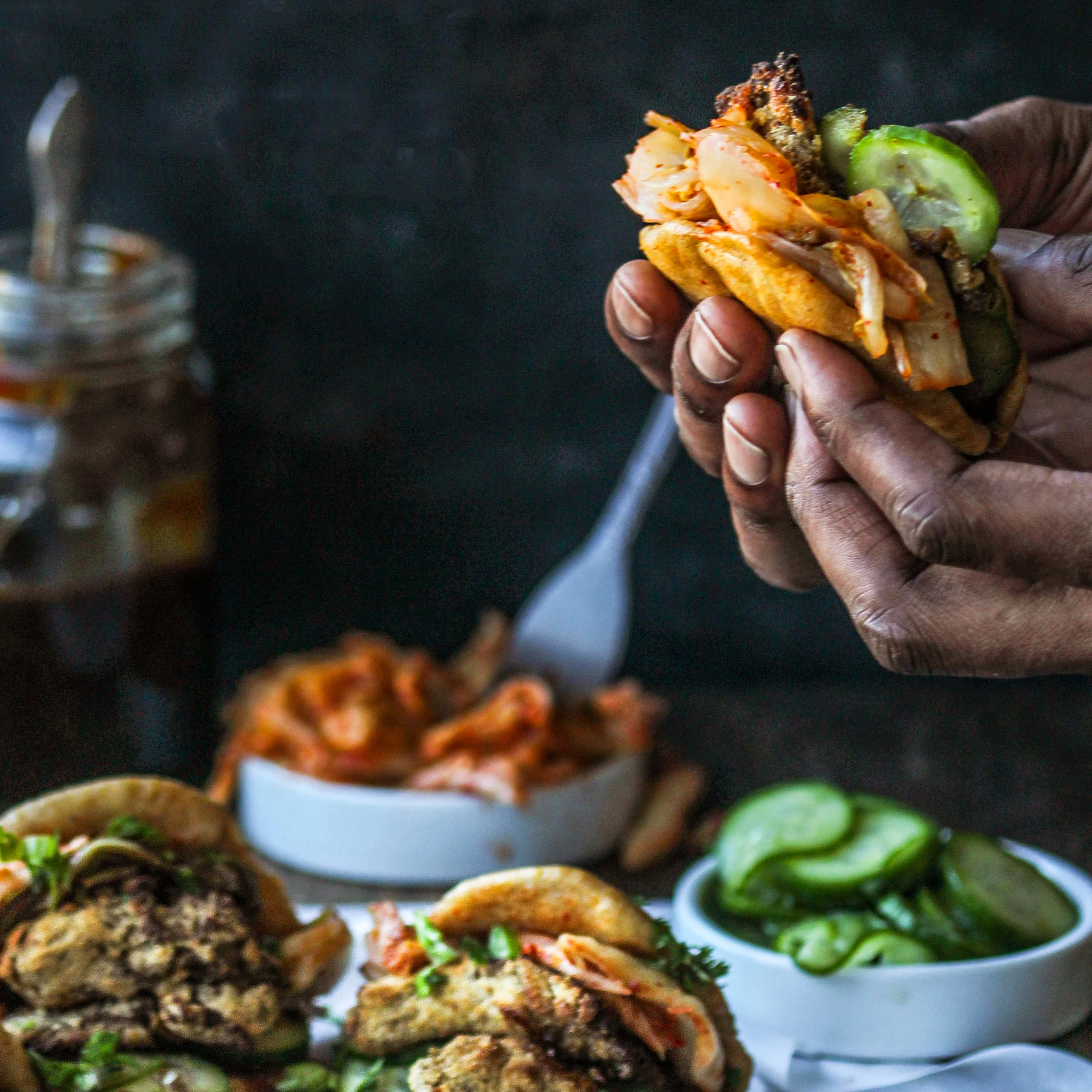 Crispy Wild Mushroom Bao