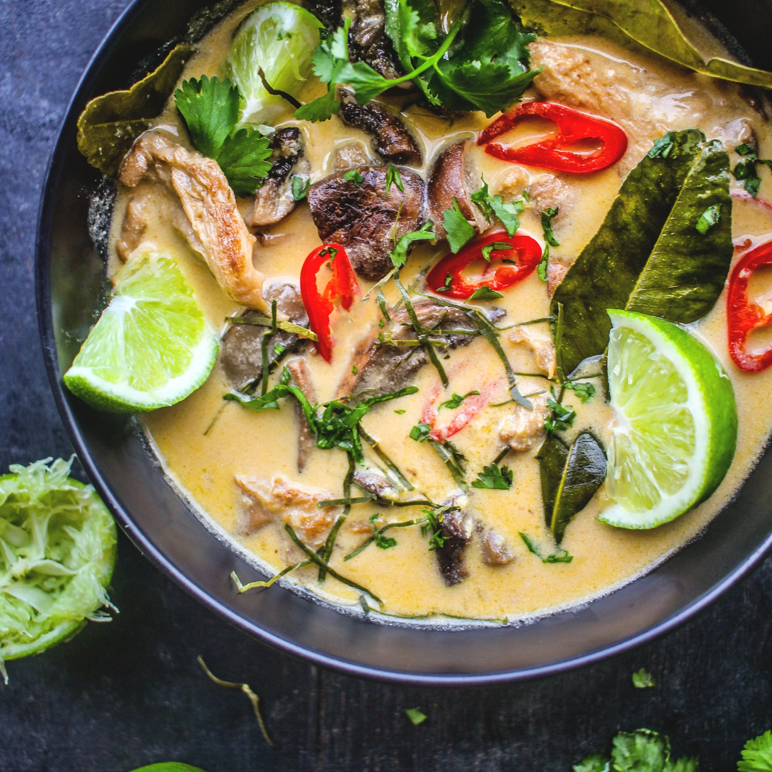 Mushroom Tom Kha Soup