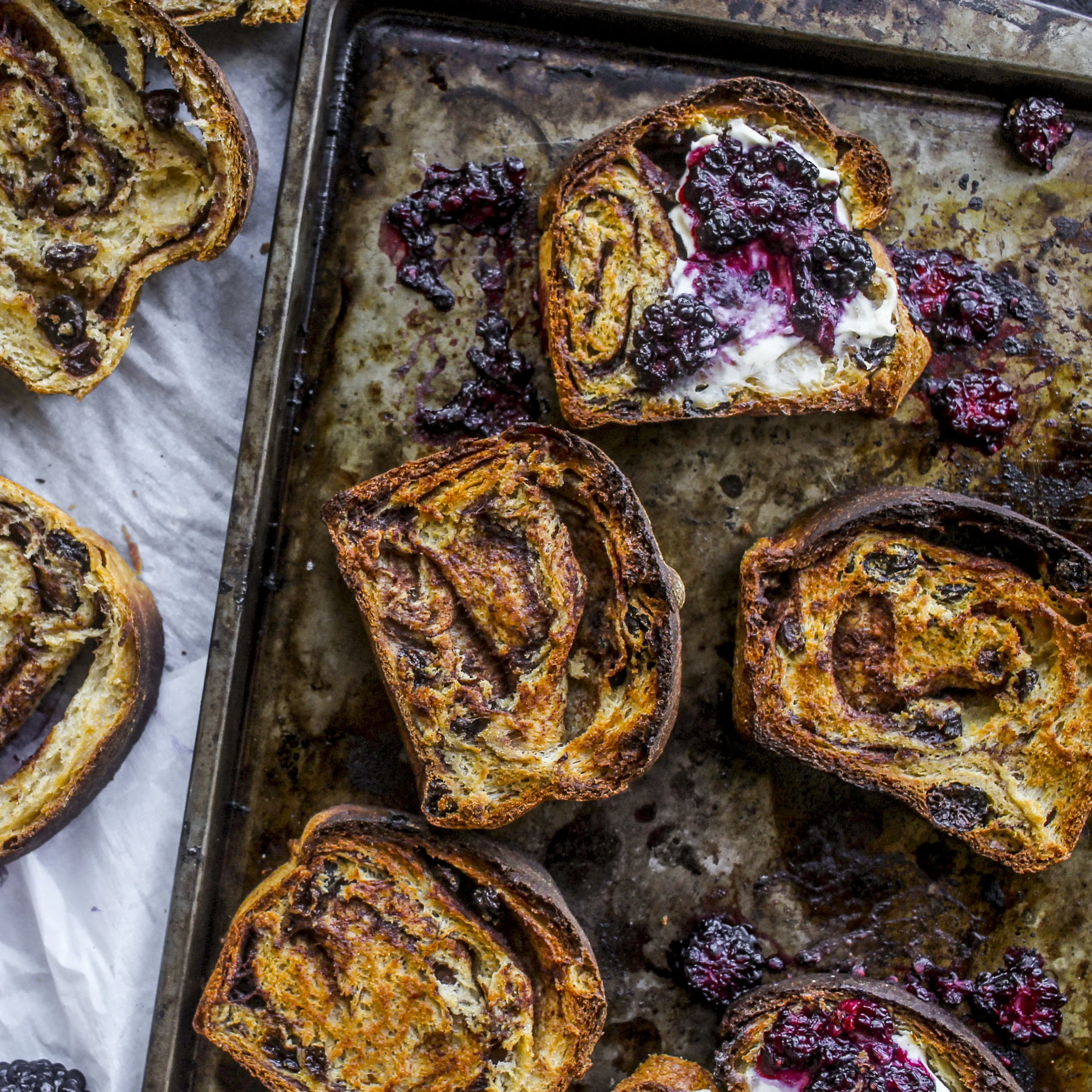 Cinnamon Raisin Bread + My Cookbook Cover