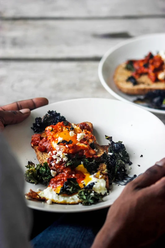 Shakshuka-Eggs in Hell