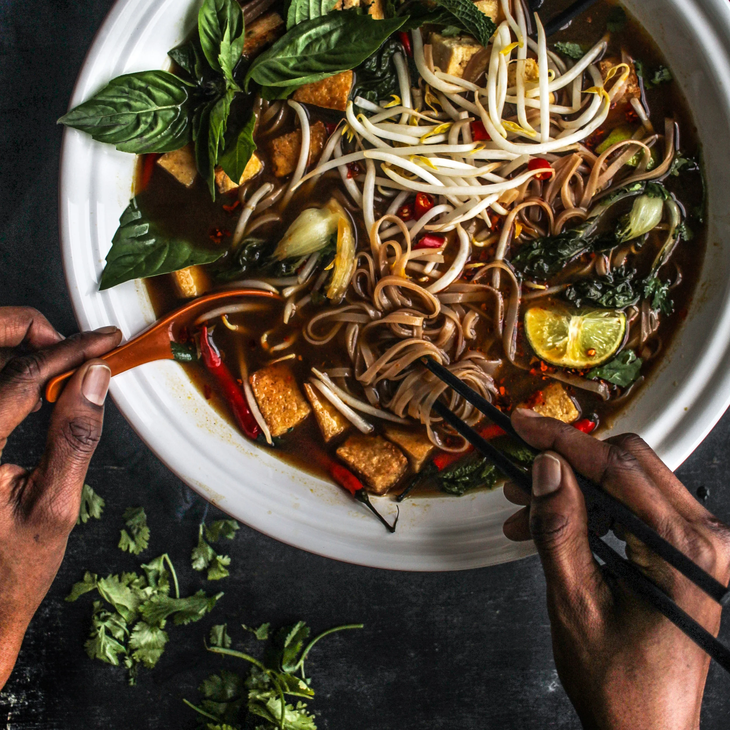 Pho Chay on Boston's Coldest Day