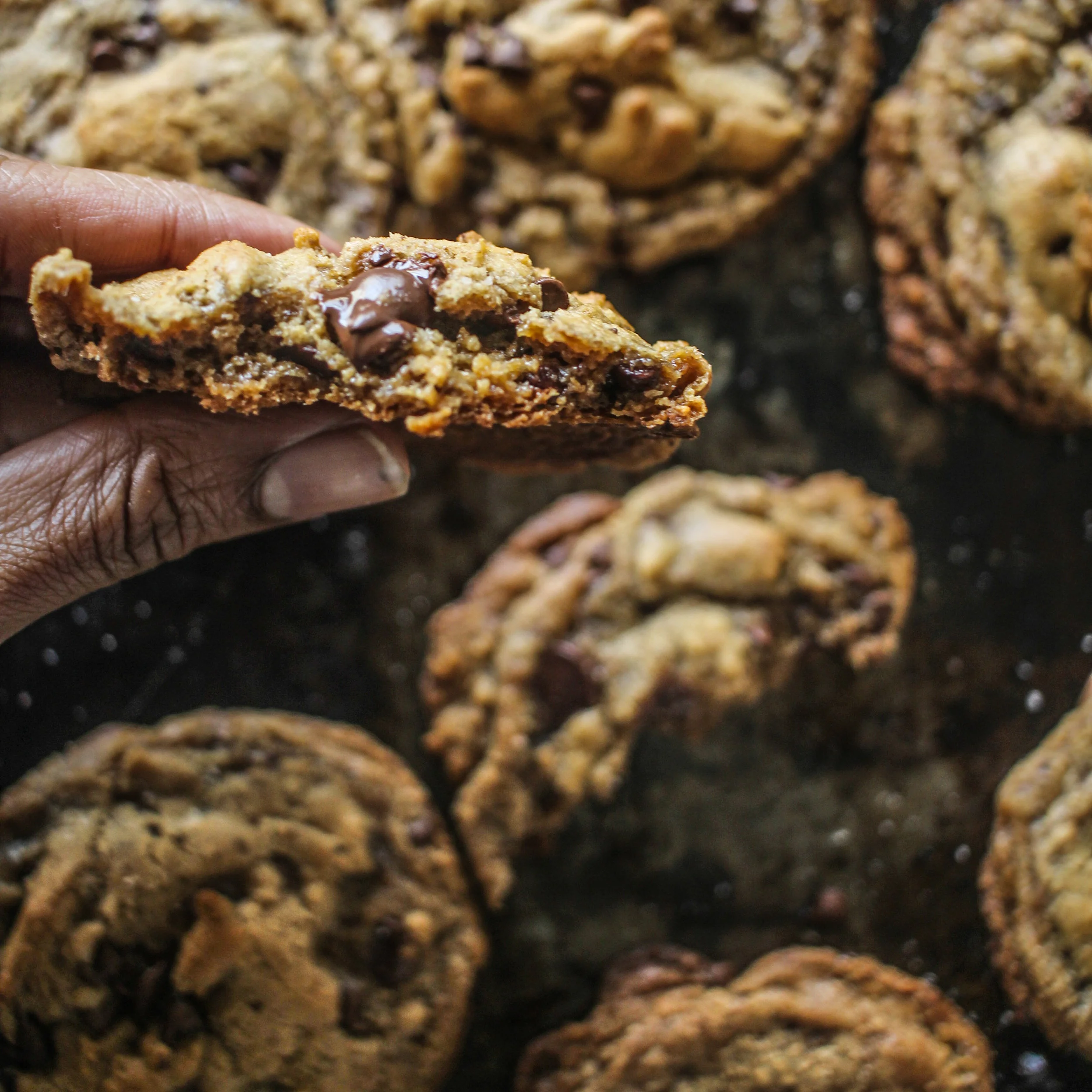 The BEST Gluten-free, VEGAN Chocolate Chip Cookie Recipe EVER