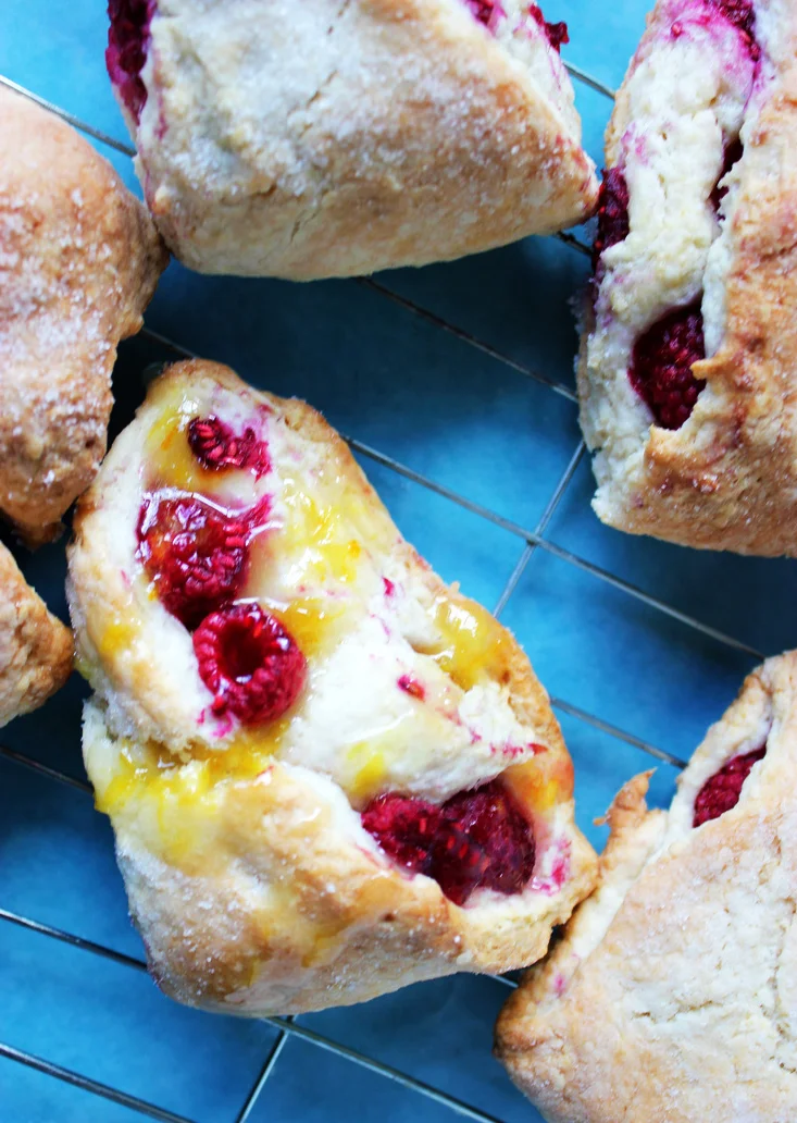 Orange Raspberry Scones