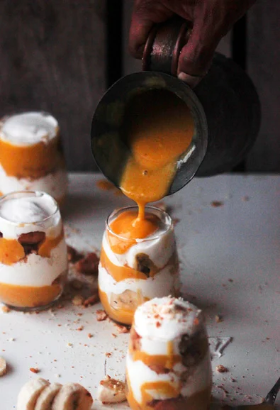 Pumpkin Banana Pudding Parfaits