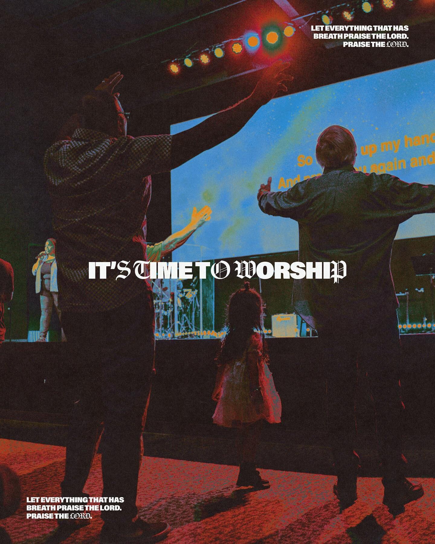See you all at 6:30! It&rsquo;s time to worship!