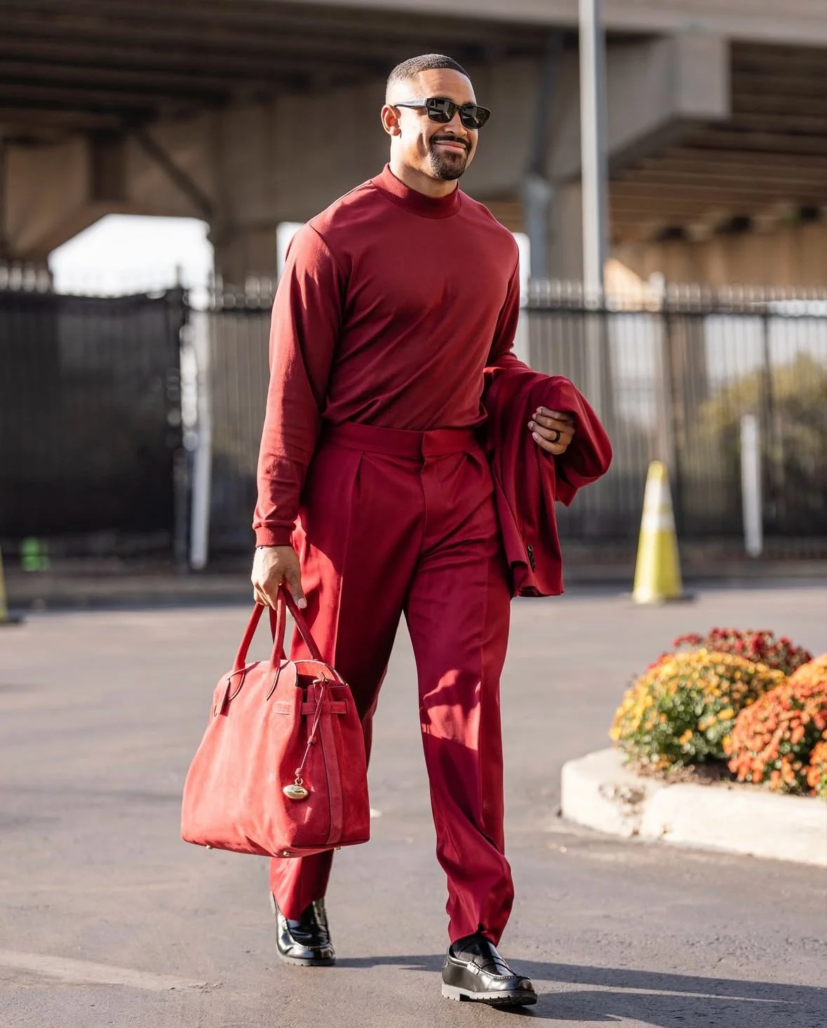 Jalen Hurts in full bespoke Coach for Eagles home game | NFL
