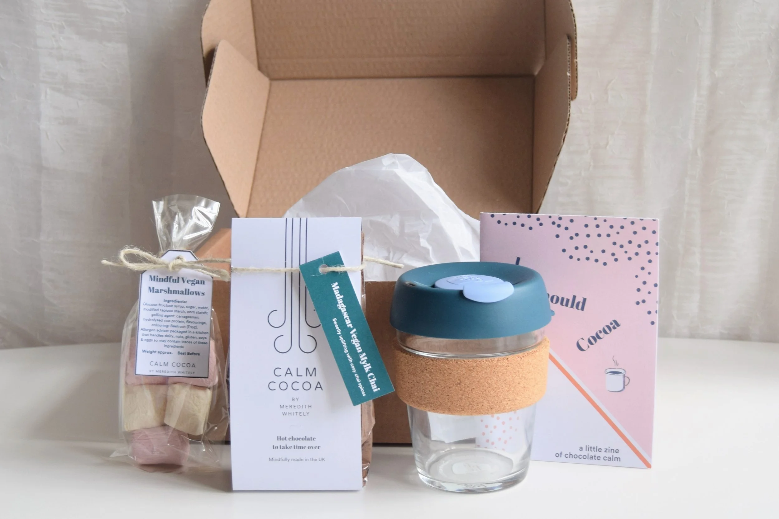 Hot Chocolate Letterbox Gifts Mindful Mouthfuls Relaxing Rocky ...