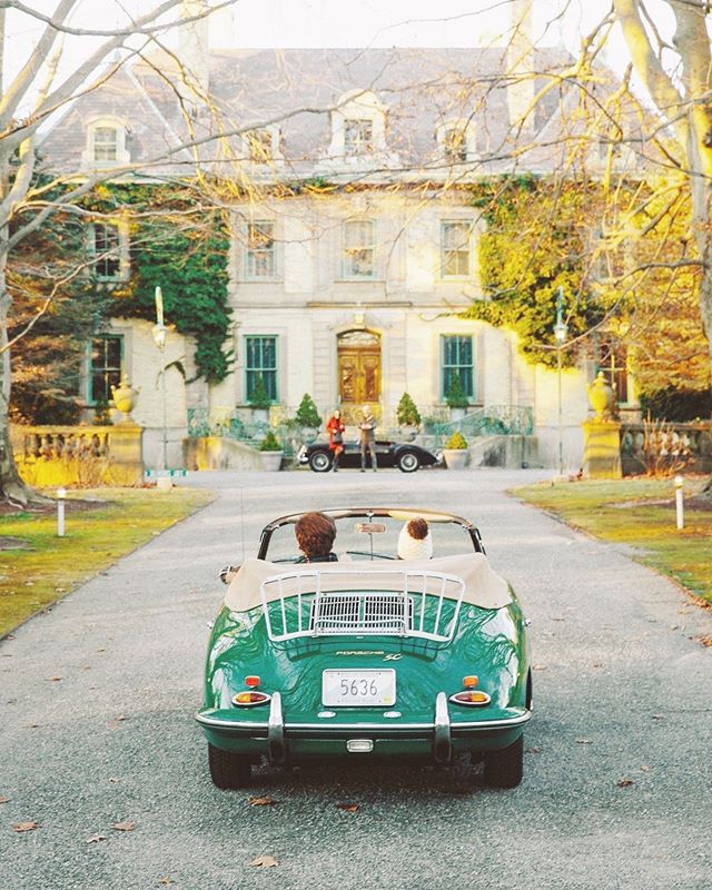 Fall colors and fancy cars...just two of the reasons why we love Newport, RI for a weekend getaway.