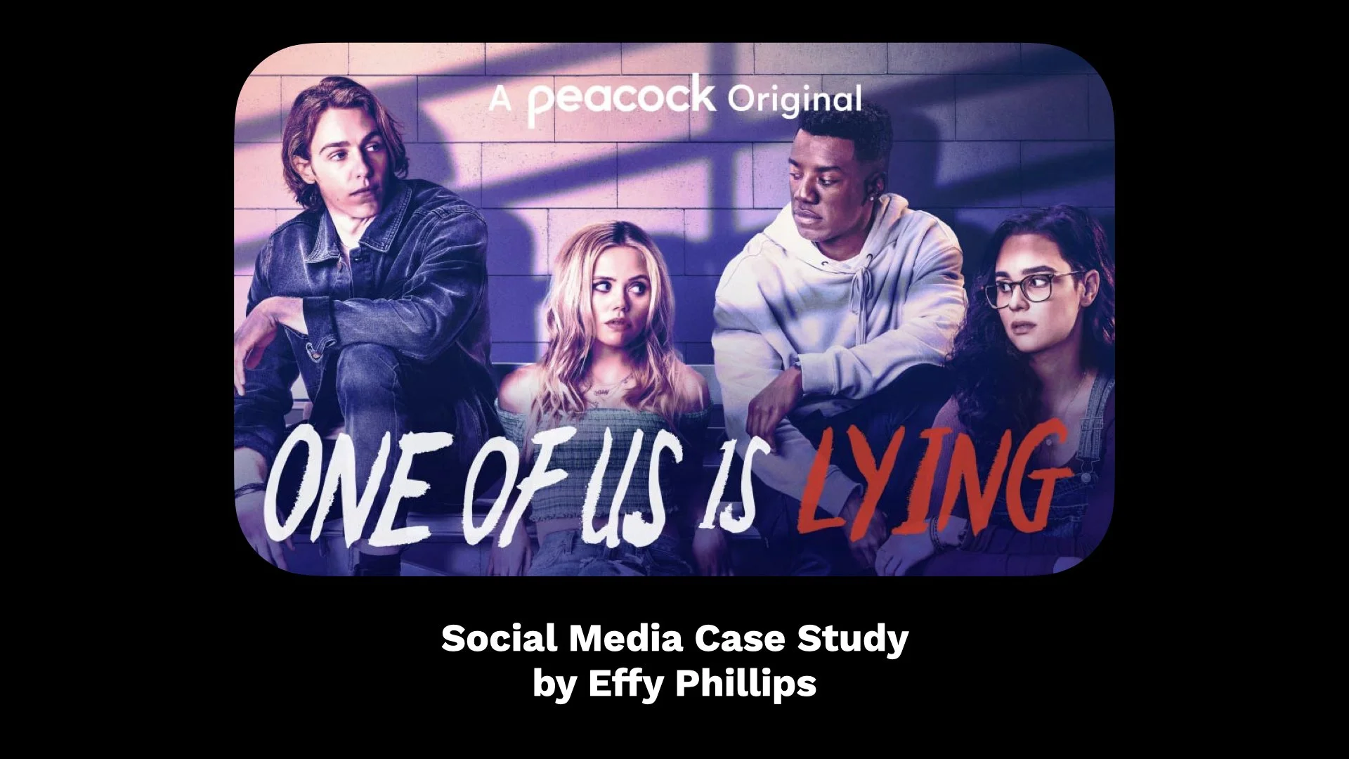 One of Us Is Lying - Social Media Case Study