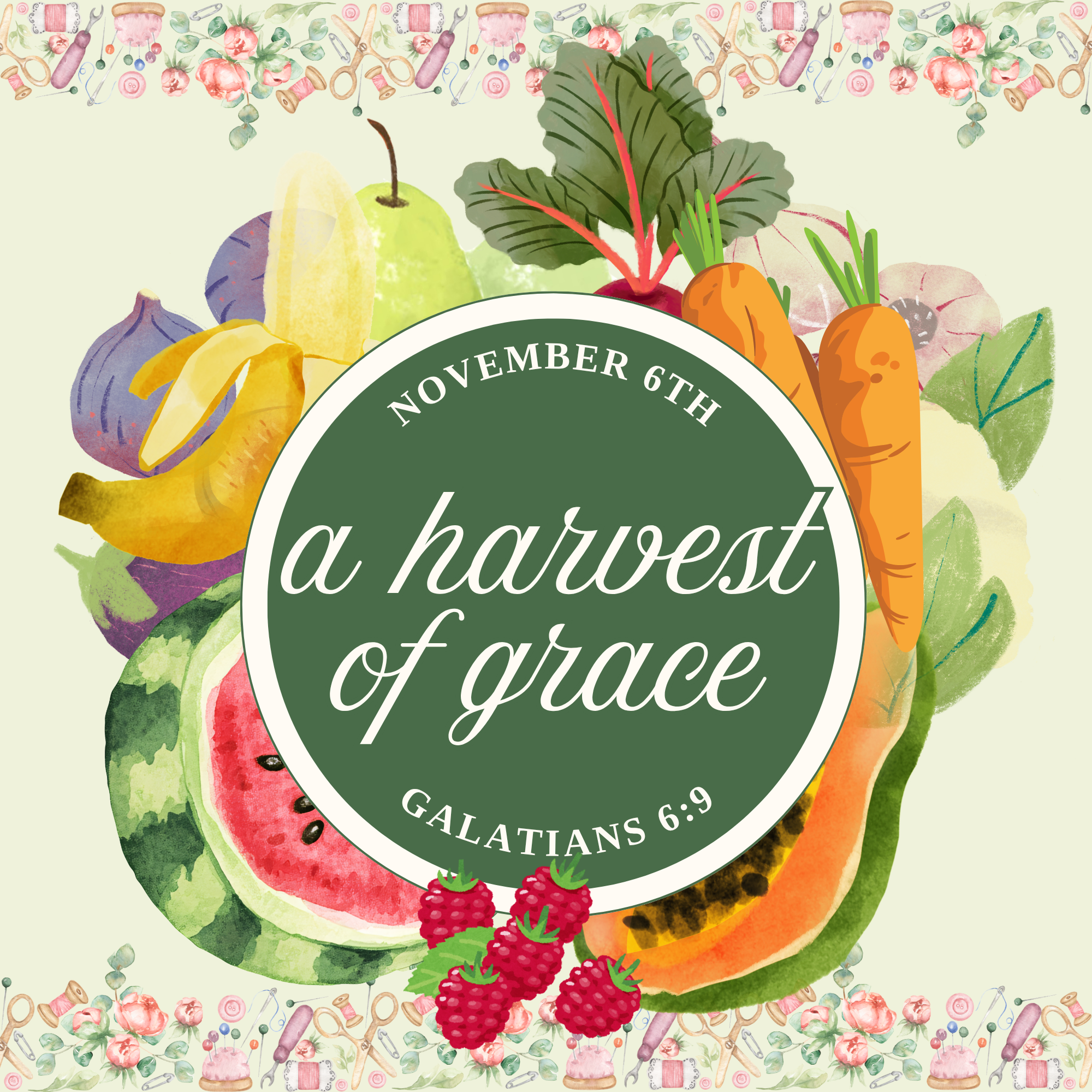 Women's Fellowship: A Harvest of Grace