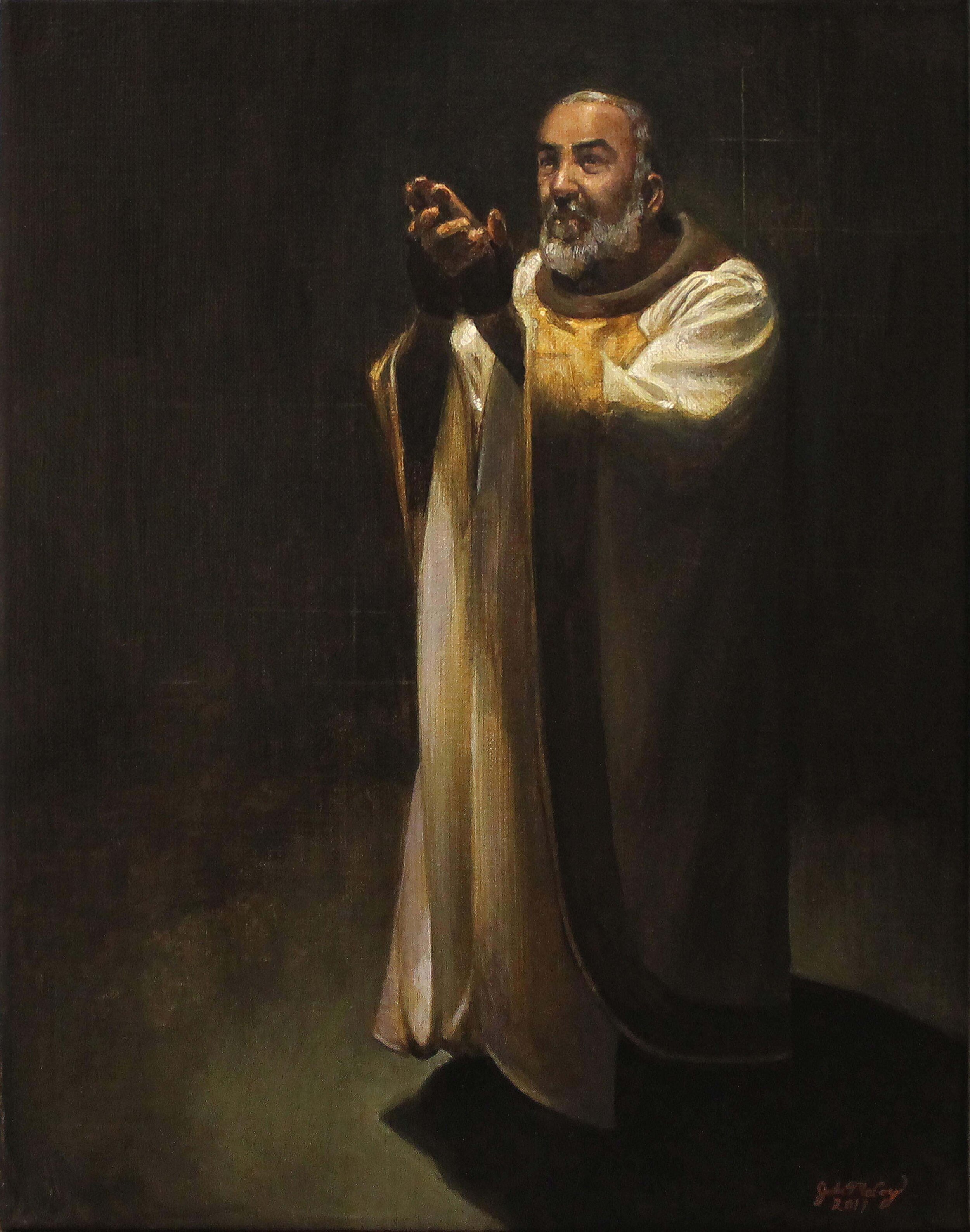 Portrait of Padre Pio