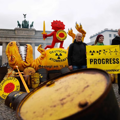 Over and out: Germany switches off the last of its remaining nuclear plants