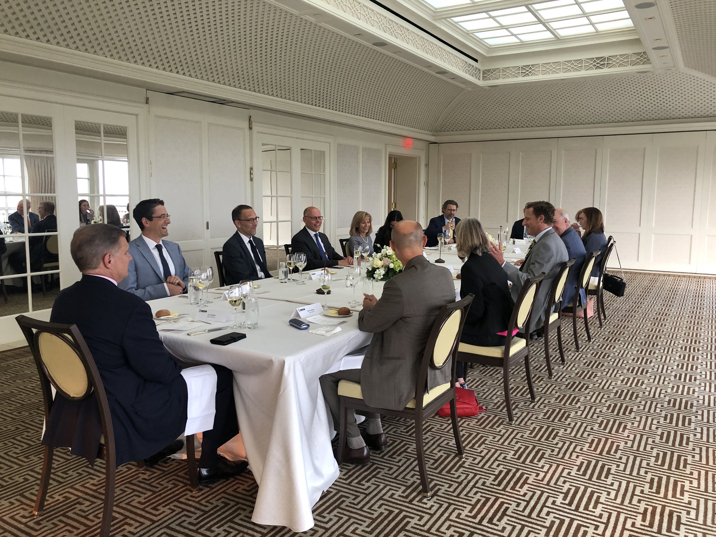  Dinner Roundtable Discussion with Peter Beyer, MP, German Coordinator of Transatlantic Cooperation and Member of the Foreign Affairs Committee in the German Bundestag 
