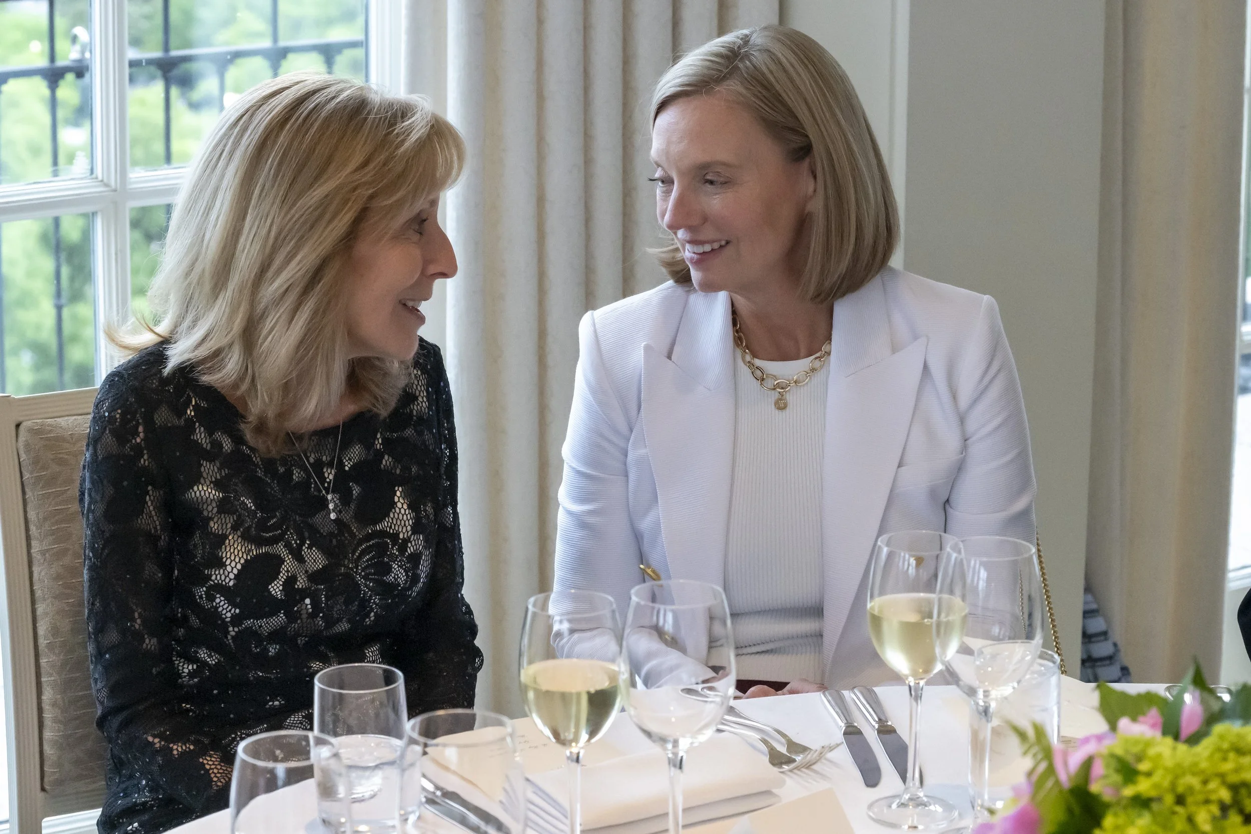  From left: Anna Schneider (GABC Vice-Chair) with Ann Fairchild (President &amp; CEO, Siemens USA) 