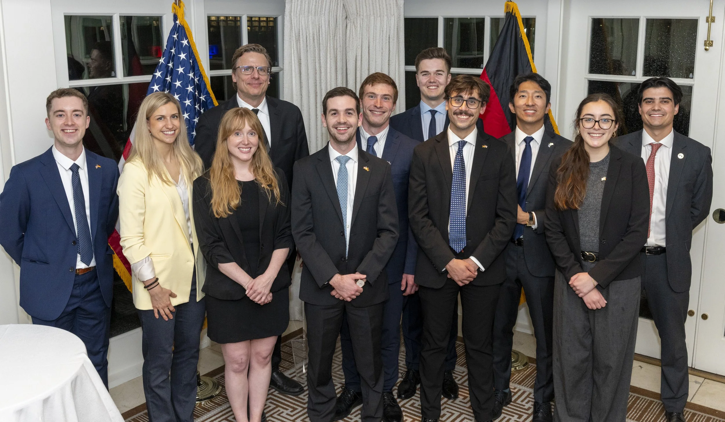  GABC Staff, volunteers, and alumni, with Ulrich (Uli) Gamerdinger 