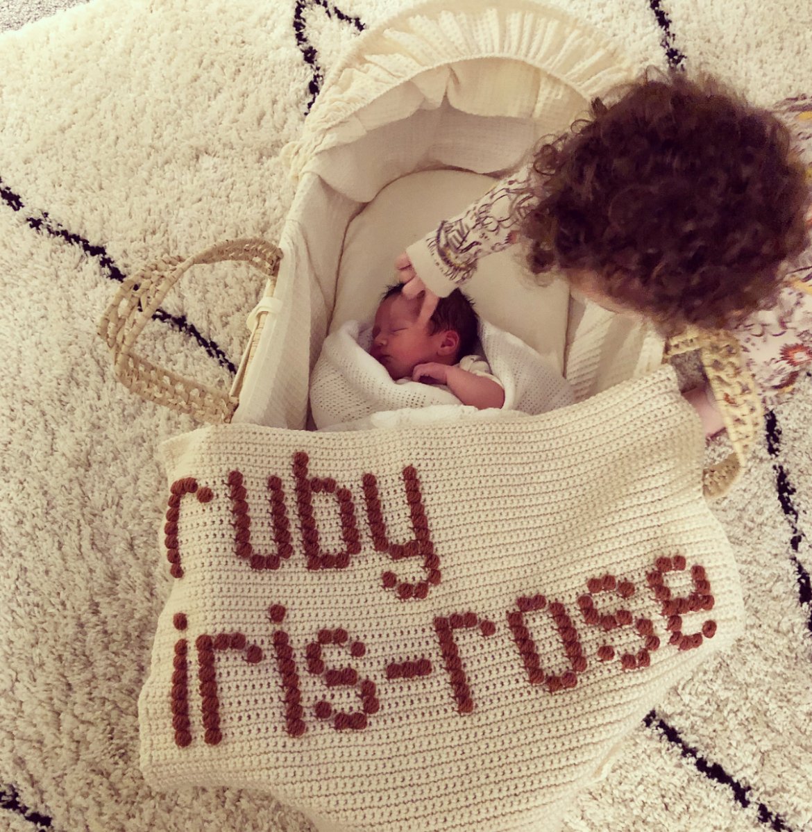 Personalised Baby Name Blanket