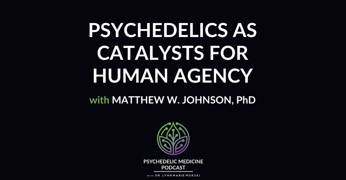 Psychedelics as Catalysts for Human Agency with Matthew W. Johnson, PhD
