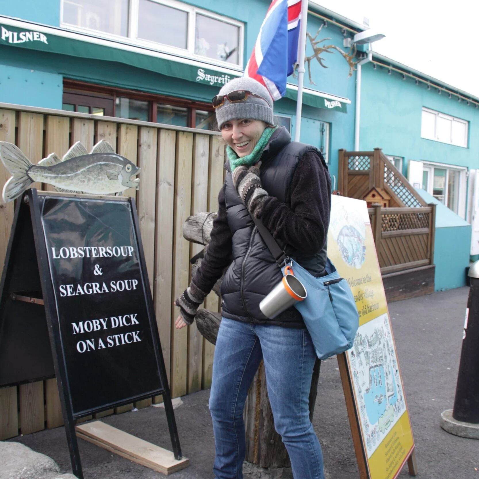 Moby Dick on a Stick