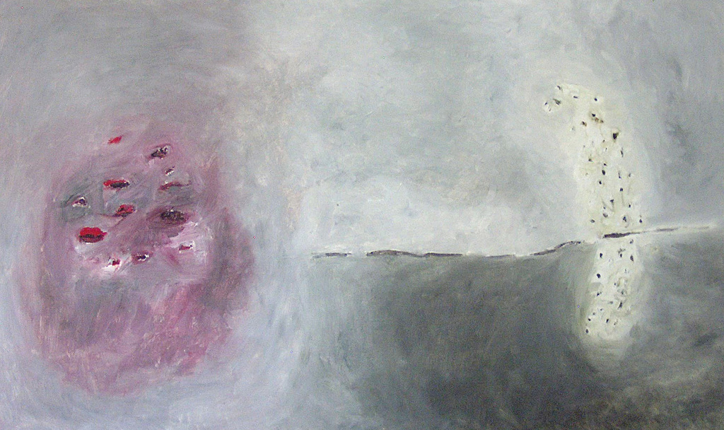  Polarity, 2007, oil on canvas, 91 cm x 152 cm ( 3’ x 5’) 