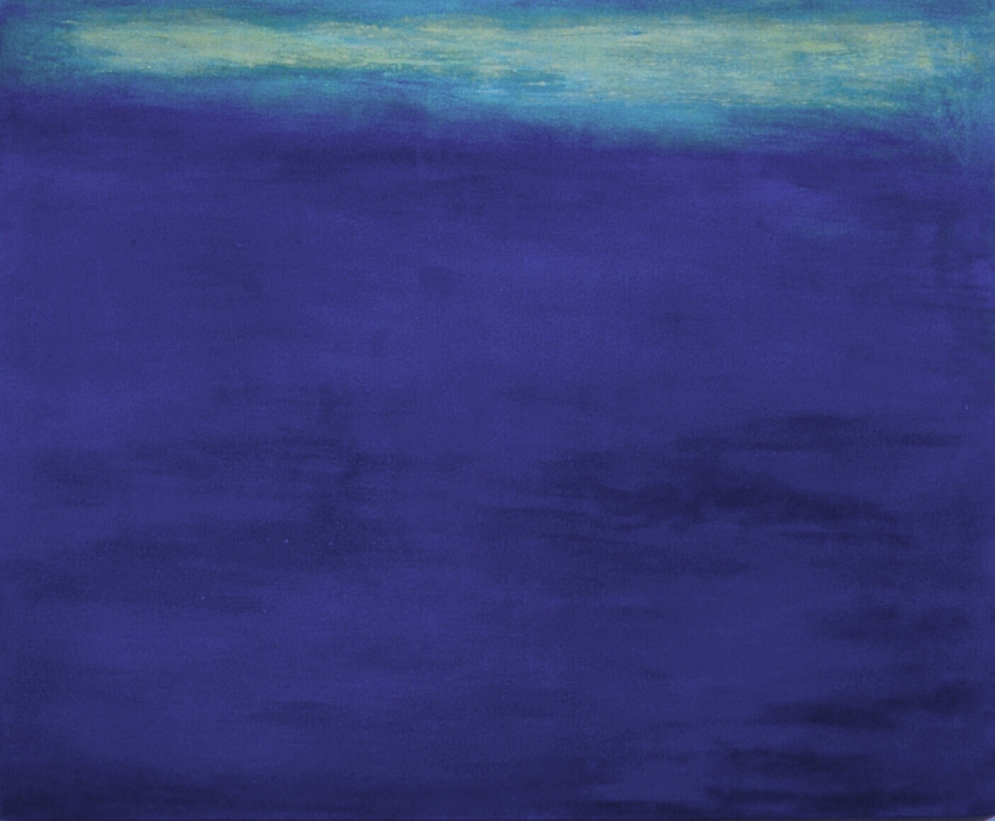  Deep, 2003, oil on canvas 5’ x 6’ /152 cm x 183cm  