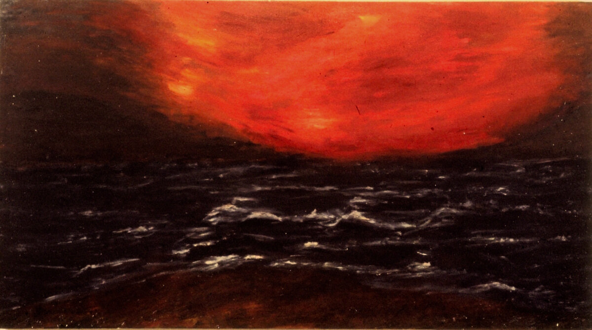  Courage,  1991, oil on canvas, 147 x 244 cm  