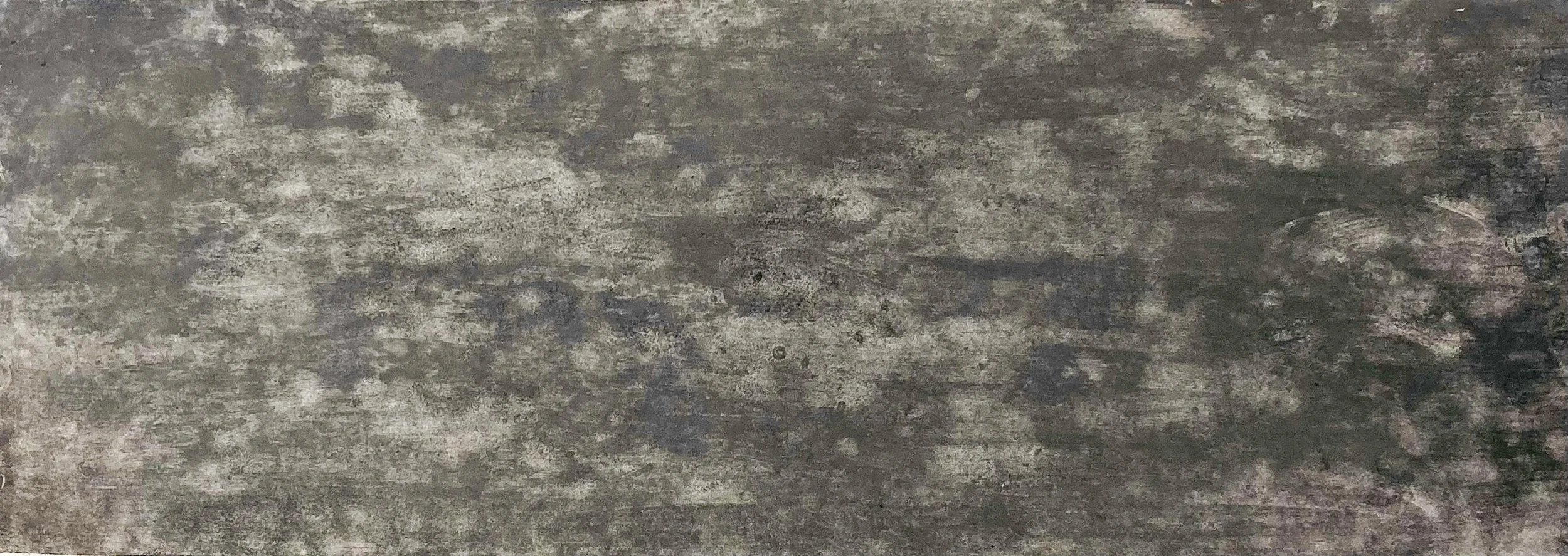  July 17,  2022,   Graph 1,  2022, graphite on paper, rainfall, 28 x 76cm/ 11 x 30 inches 