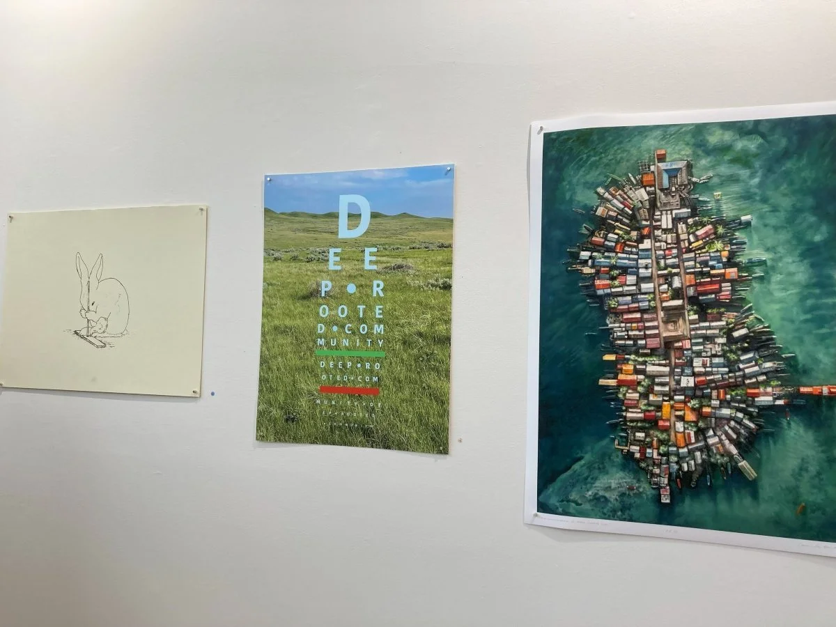 Gellery View of The Ecology of Freedom: Visual Activism Broadsides at the Crow's Nest 20241013_182727467_iOS.jpg