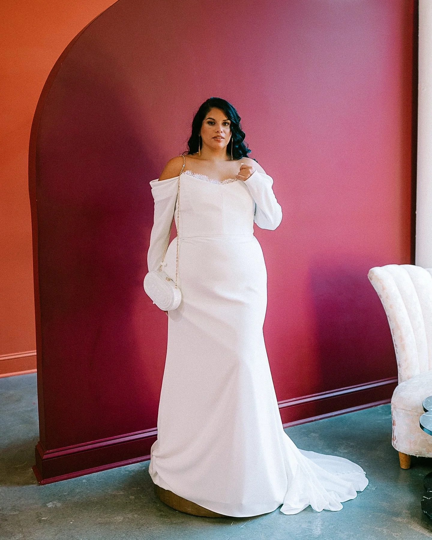 She is beauty, she is &ldquo;Grace&rdquo; 🌹 We love this style so much we had to buy her twice ~ in store in a size 12 and size 22 ❤️ #asentimentalstyle by @laudaebride on @la_reina_rosaaa 📸 @ashleywhitephoto