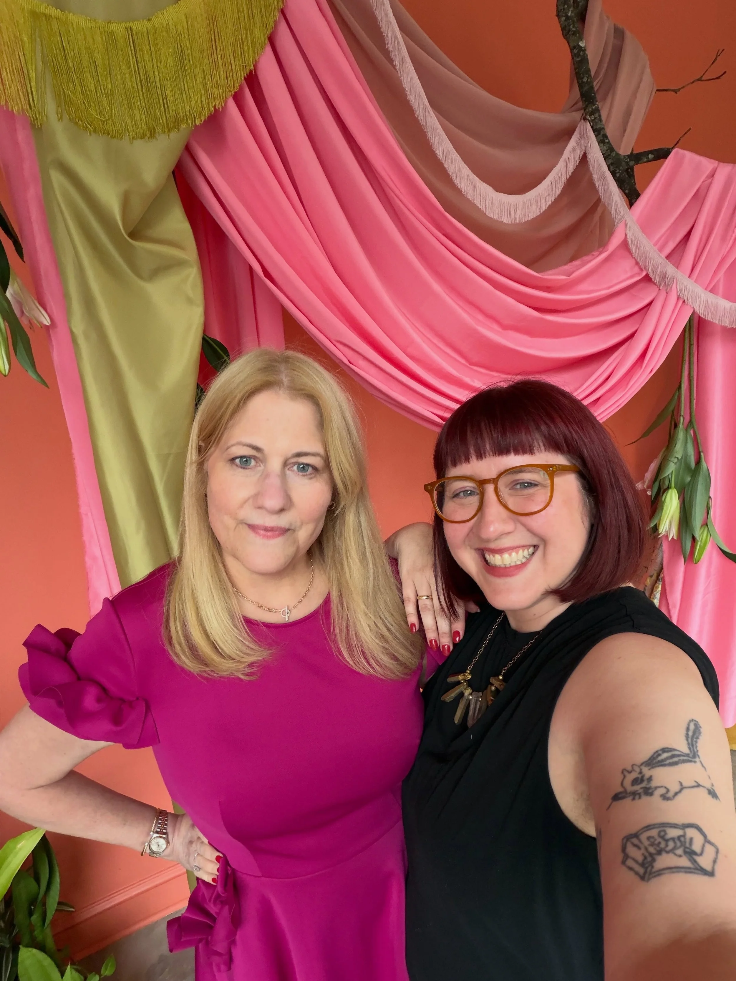 VIRGO SZN ⚡️🌕⚡️ It&rsquo;s a wild season in #asentimentalshop ~ all the best birthdays and new babies! We celebrated our CEO (aka MOM) @kristaleemc as well as momma-to-be (any minute now!) @hannah.ocoee 💞 @laurenlesliedesigns spent her special day 