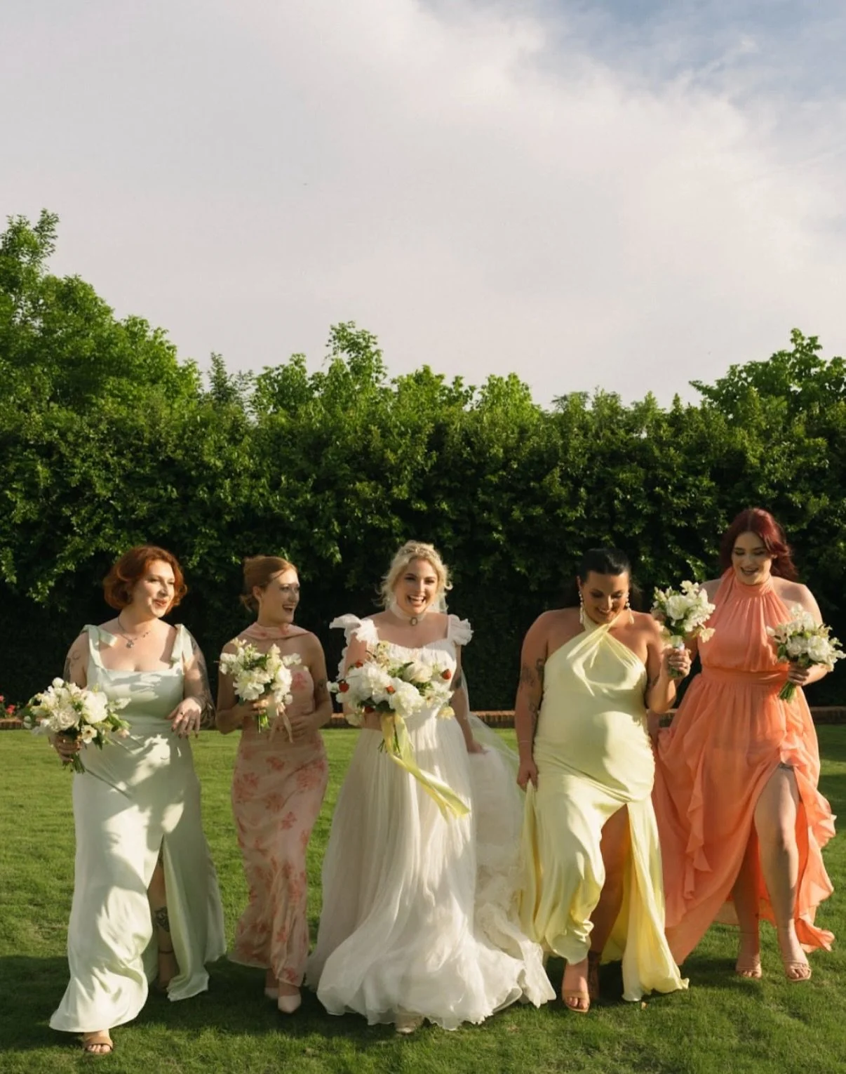 She had the vision 💅 We were just there to help 🫶 #asentimentalbride with @whiteorchidbridal customized @nadiamanjarrezbridal gown ~ ethereal, joyful, madly in love 💞 @alinastepn 📸 #atlantabride #weddingdress