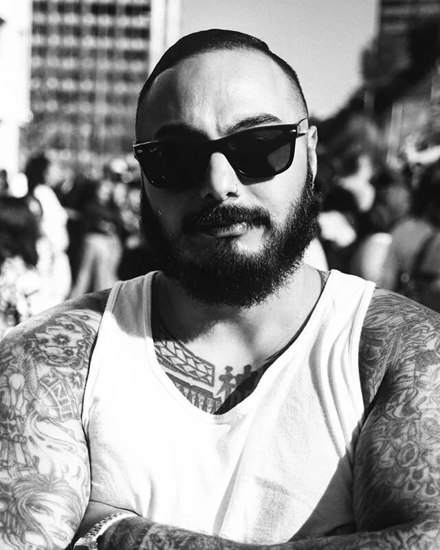 My first film image in over 11 years. Still a little rusty. Shot at the Black Joy Parade 📸 🎞