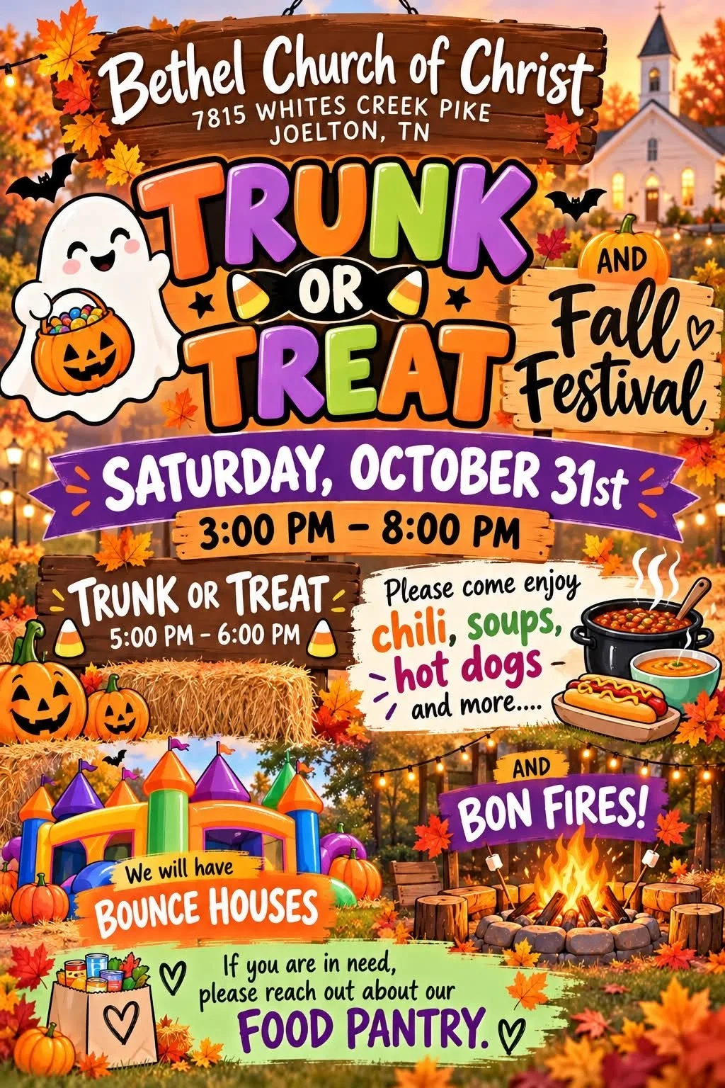 Fall Festival &amp; Trunk-Or-Treat