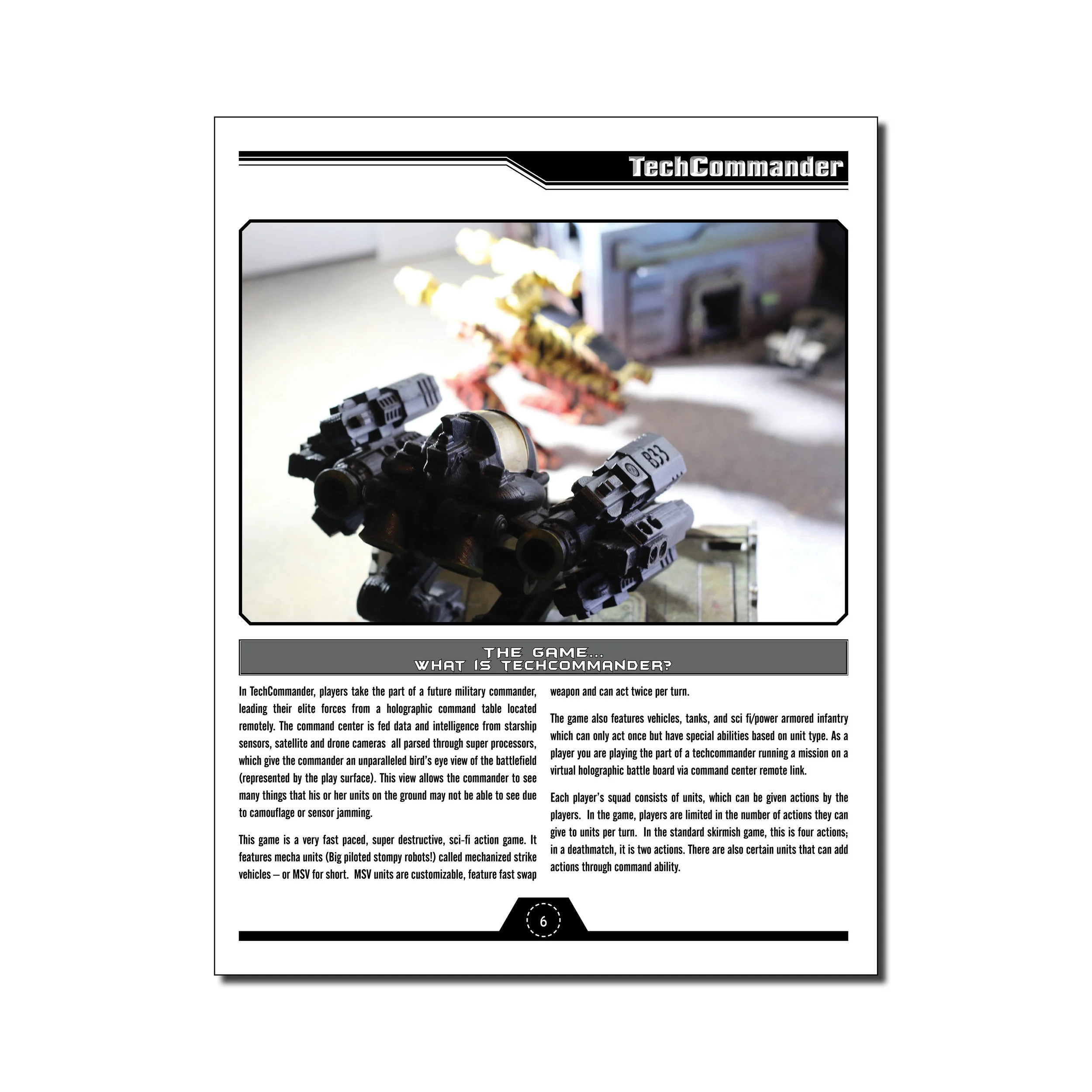 TechCommander Basic Core Rules v2.0