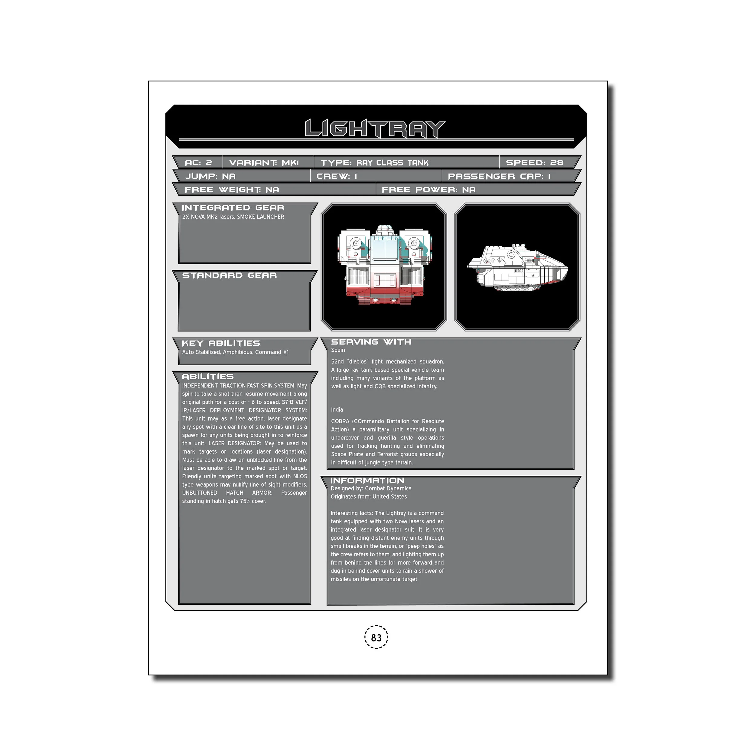TechCommander Basic Core Rules v2.0