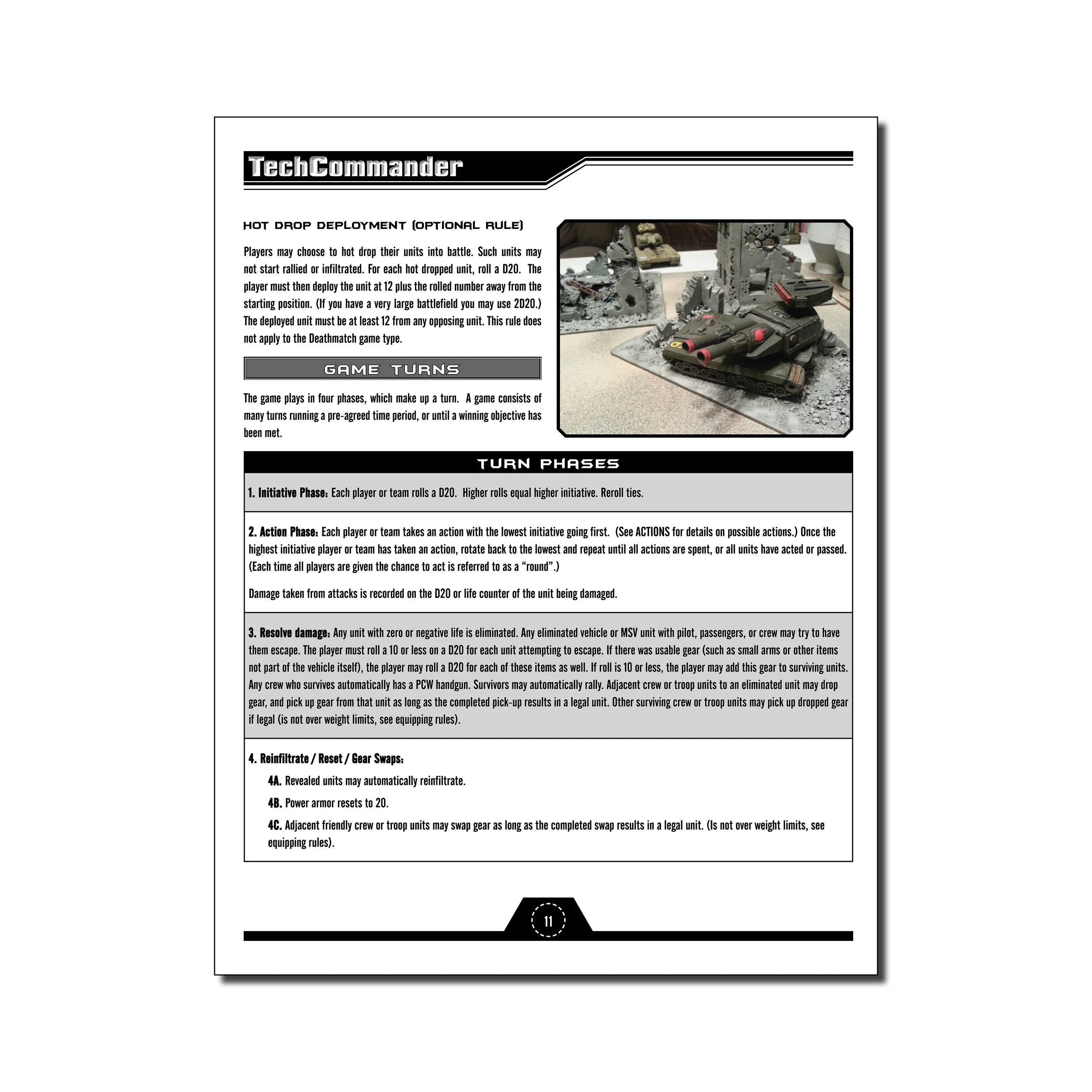 TechCommander Basic Core Rules v2.0