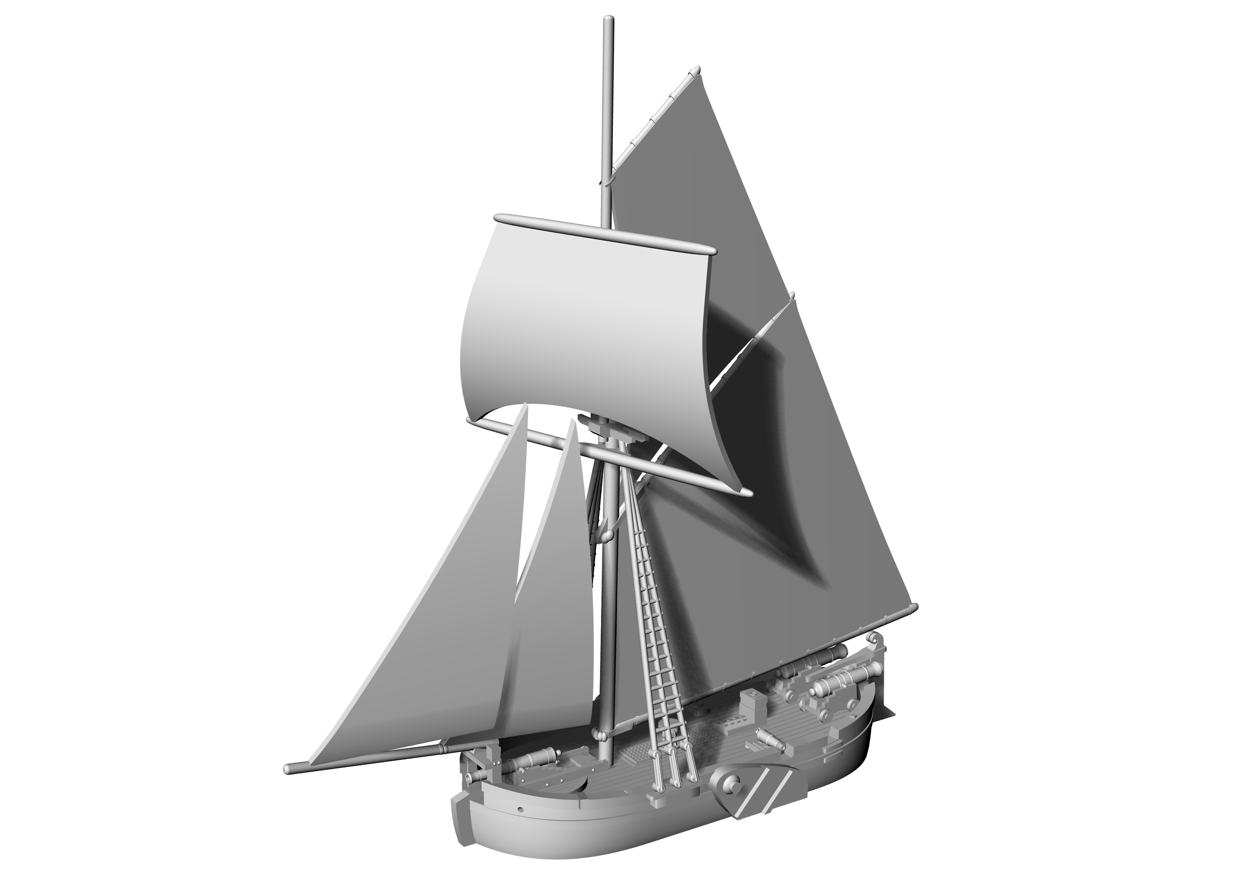 Dutch Naval Gunboat (After gunboat #2)