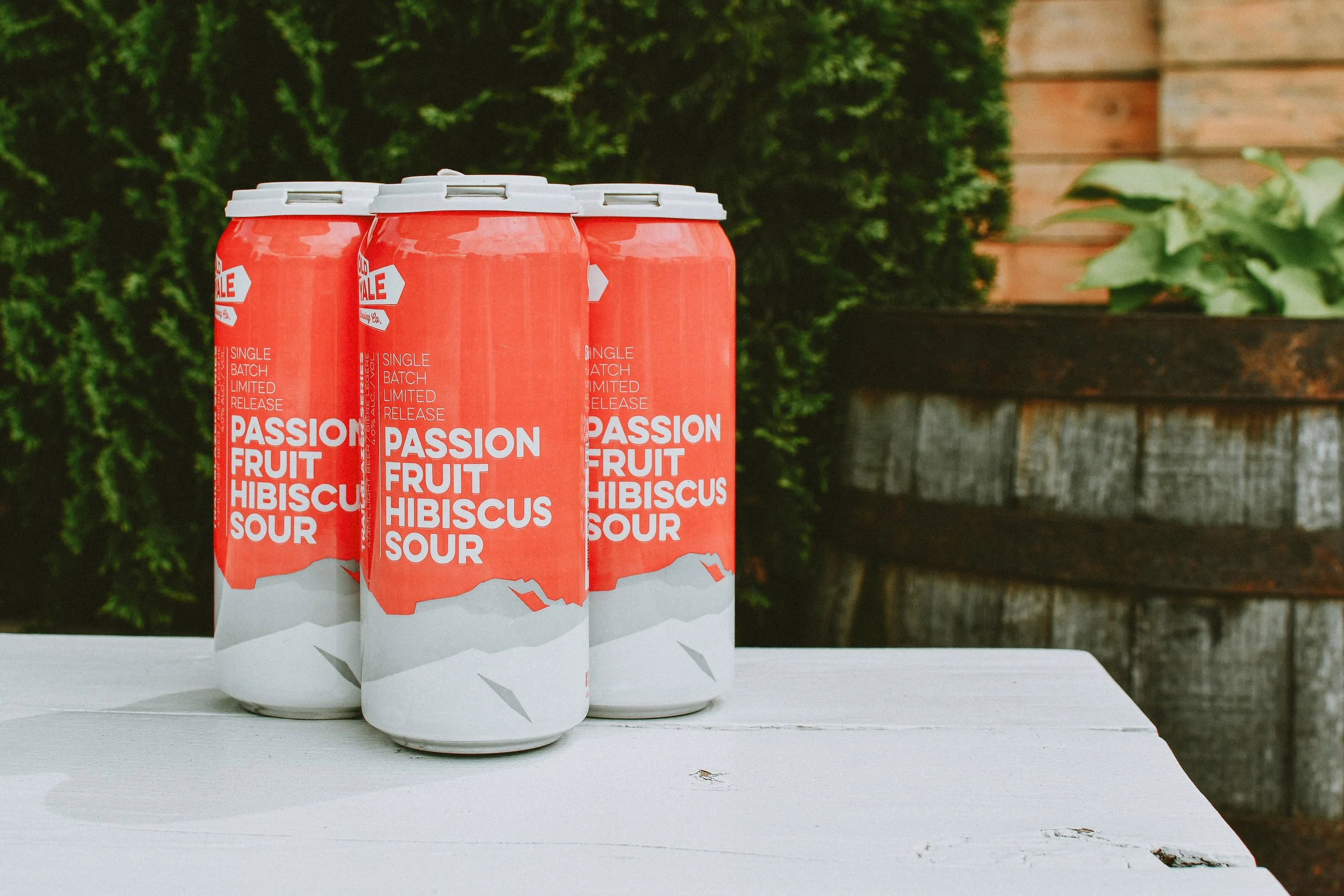NEW BEER PASSION FRUIT HIBISCUS SOUR — Old Yale Brewing