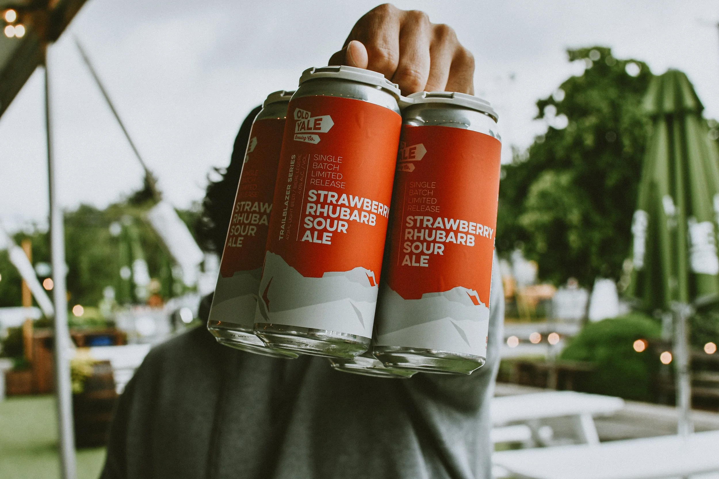 NEW BEER STRAWBERRY RHUBARB SOUR ALE — Old Yale Brewing