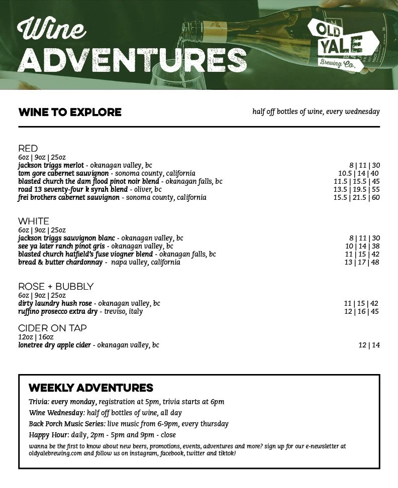 Abbotsford On Tap — Old Yale Brewing