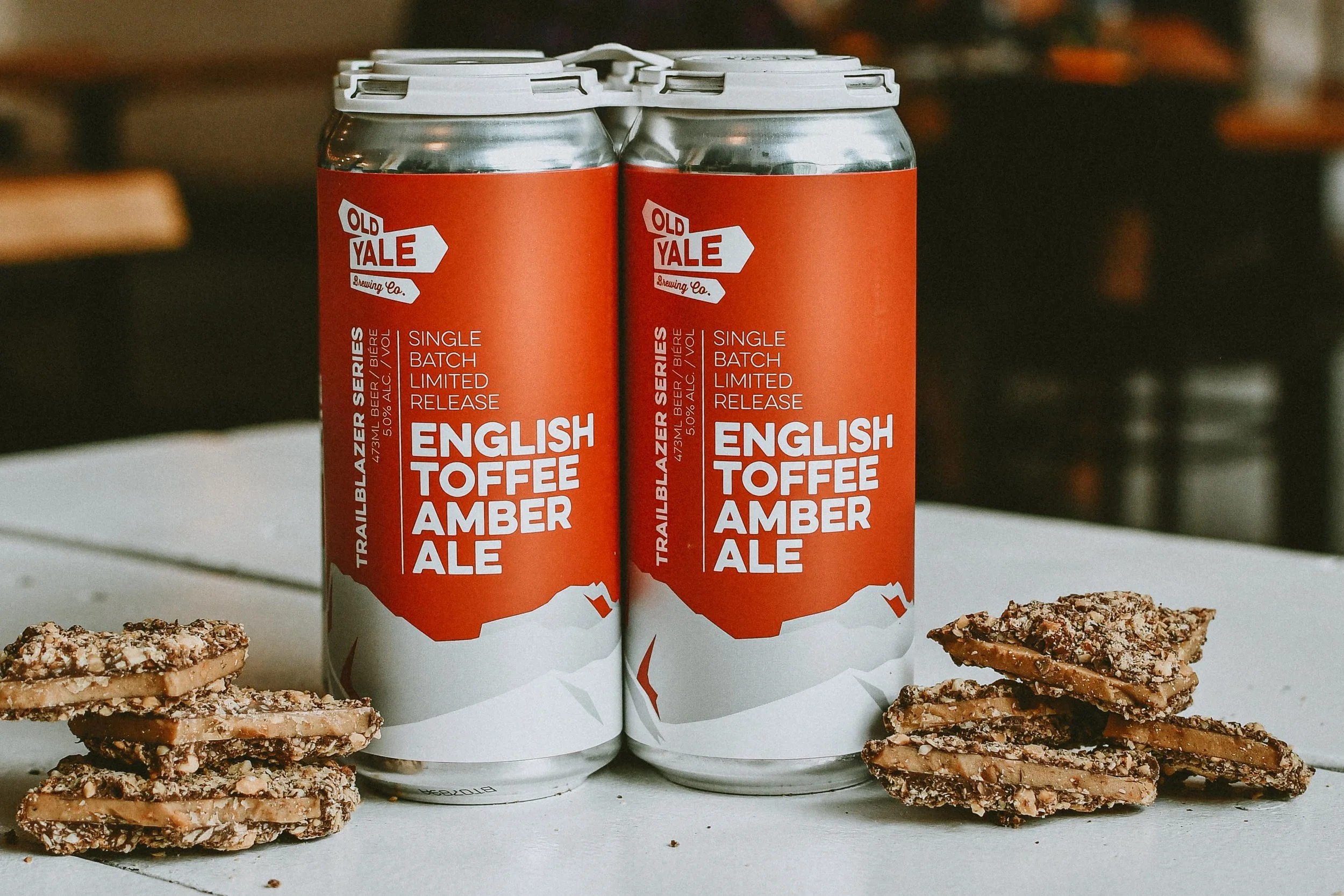 New Beer English Toffee Amber Ale — Old Yale Brewing