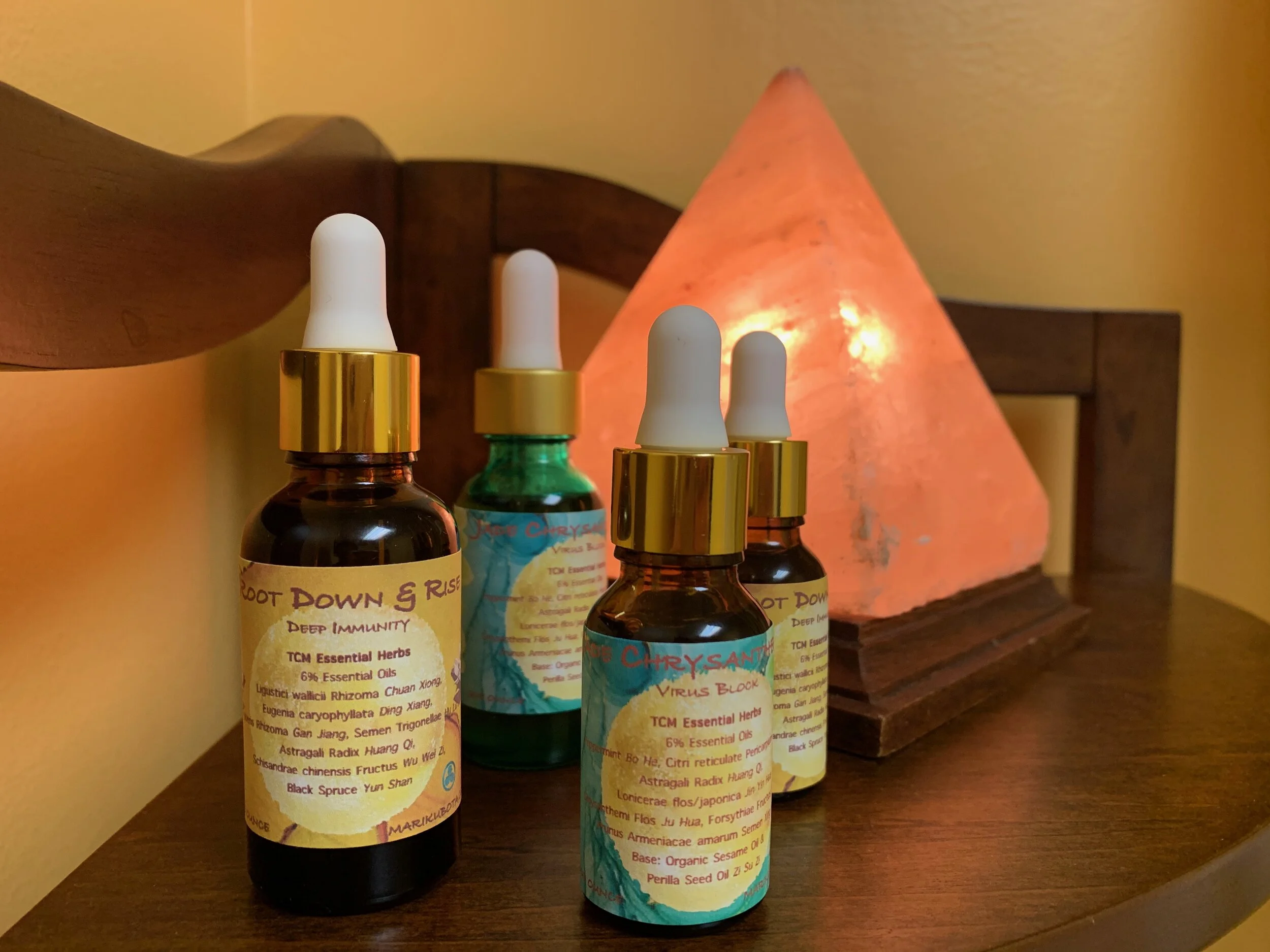 Jade Chrysanthemum Virus Block and Root Down &amp; Rise Deep Immunity