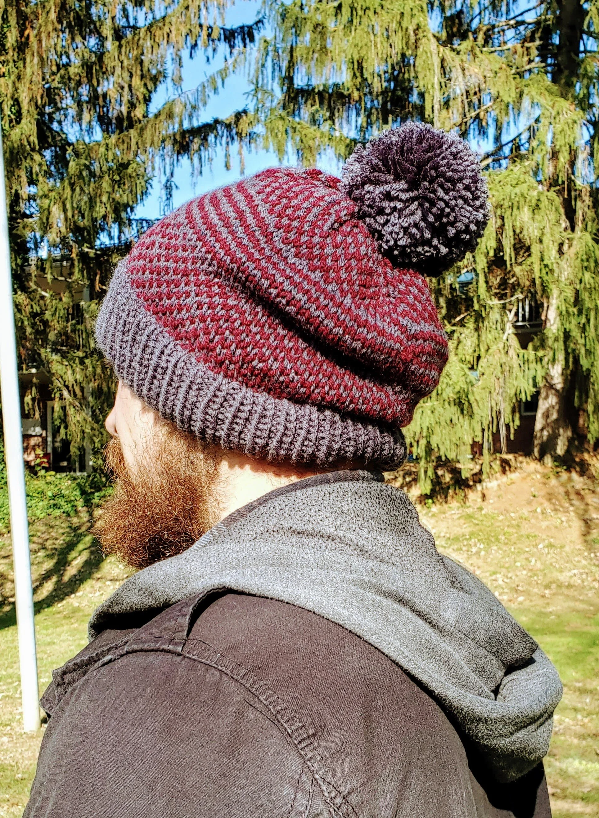 Easy Fair Isle Knit Beanie - Newborn to 