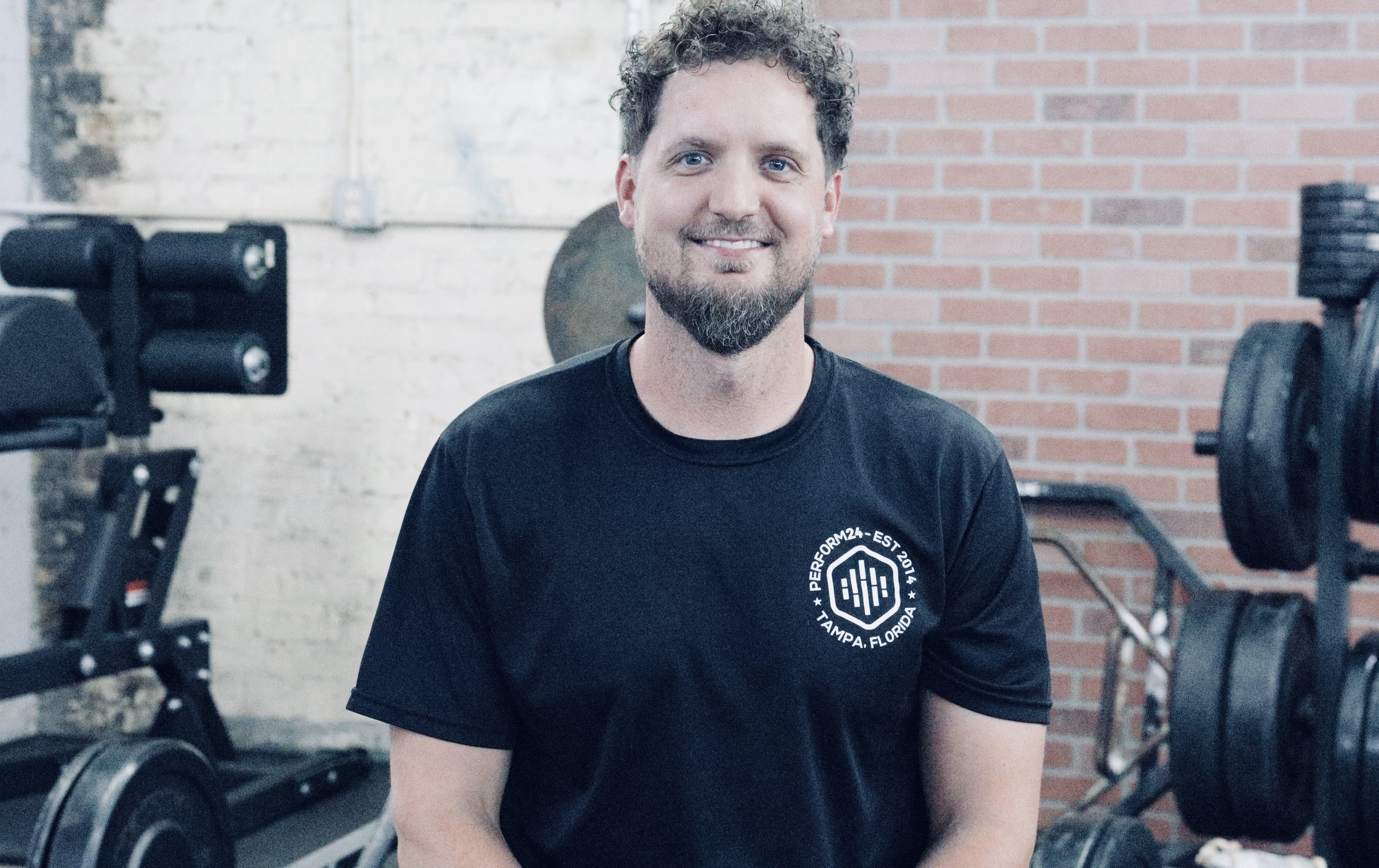 Levi Jaeckel founder and head strength coach at Perform24 strength and performance gym in Tampa Florida