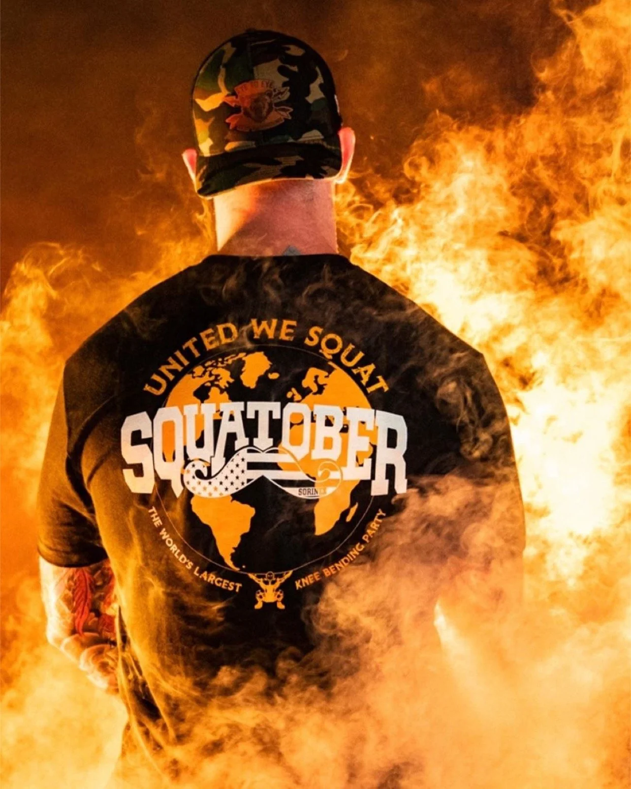Perform24 participating in Sorinex Squatober strength training in Tampa
