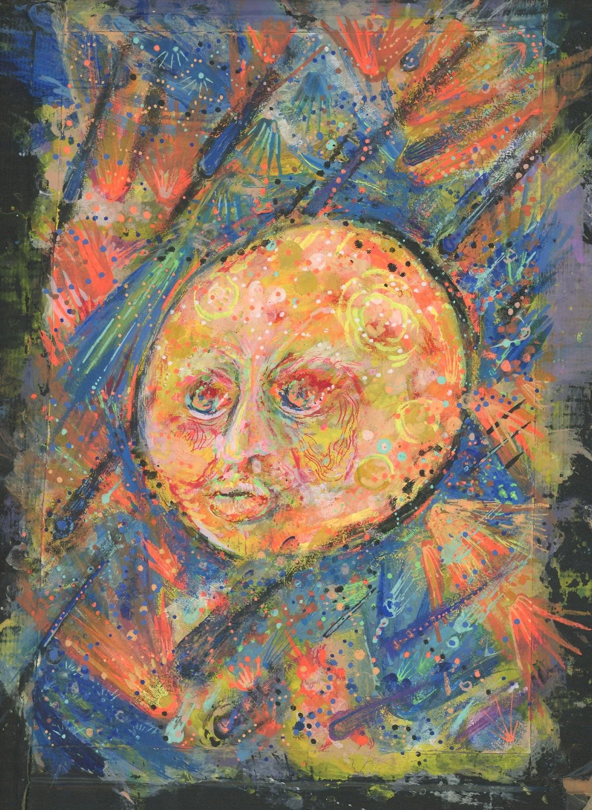 blue and orange moon with black meteors 2021.jpeg