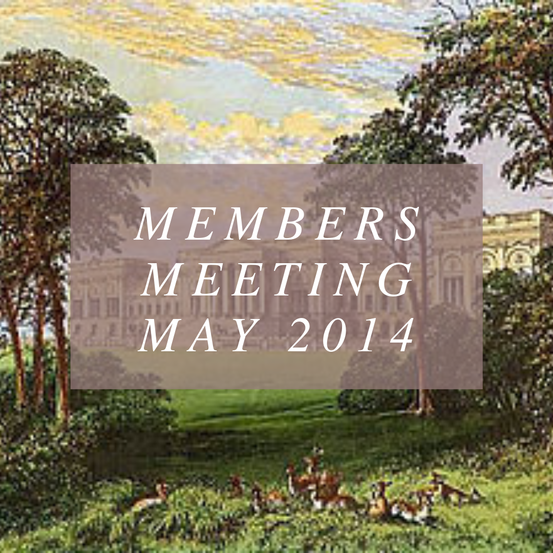 Members Meeting - May 10 2014