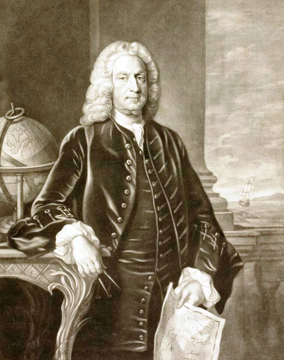 Sir Arthur Dobbs 1755 from the portrait by William Hoare