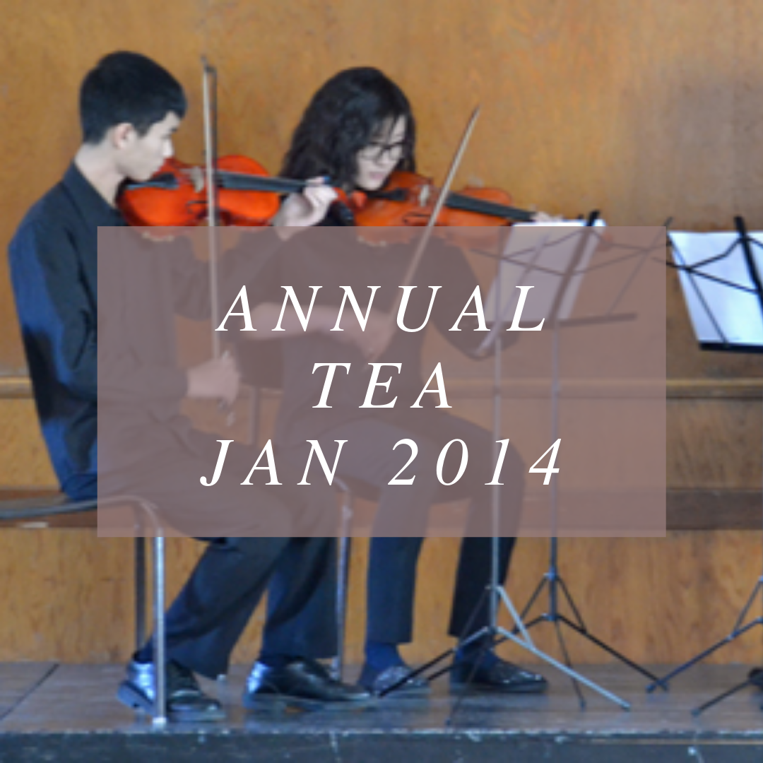 Annual Tea - Jan 18 2014